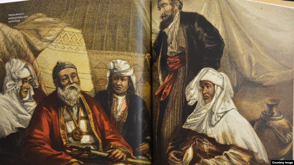 Томас Аткинсон салған Сүйік сұлтанның отбасы