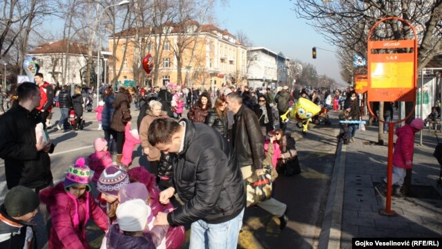 Proslava dječije Nove godine u Banjoj Luci, 31. decembar 2012.