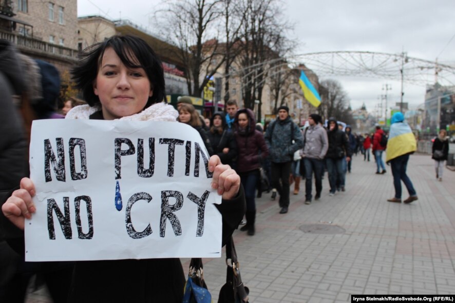 В Киеве  началась неполитическая студенческая революция "Cтудентський страйк"