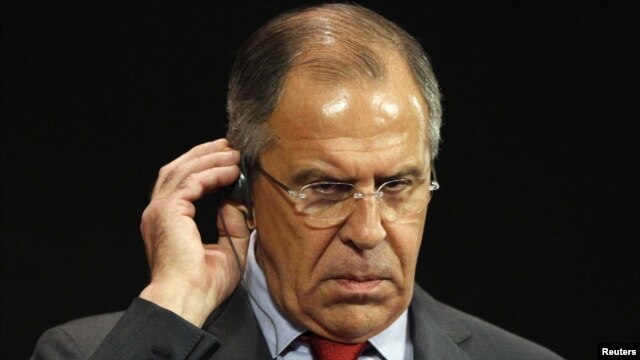 Russian Foreign Minister Sergei Lavrov  