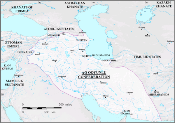 Uzun Həsənin hakimiyyəti dövründə Ağqoyunlu dövləti - 1453 - 1478