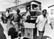 Tajik refugees returning from Afghanistan after the 1997 cease-fire (TASS)