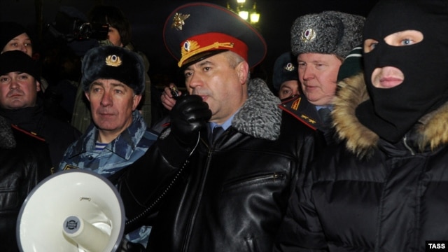 Moscow police are on alert for a possibly violent ultranationalist protest.