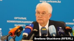 Орталық сайлау комиссиясы төрағасы Қуандық Тұрғанқұлов.