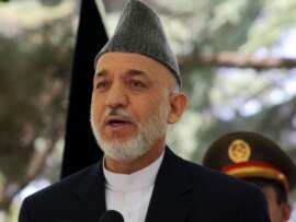 Afghan President Hamid Karzai (file photo)