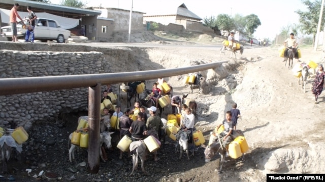 The latest in water infrastructure in Kulob, Tajikistan.
