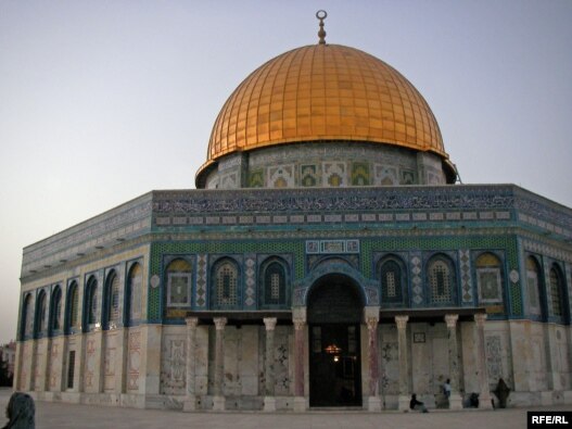 The Al-Aqsa Mosque in Jerusalem.