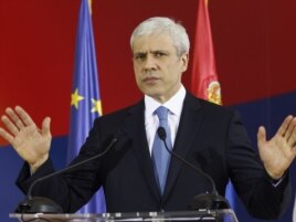 Boris Tadić na konferenciji za novinare nakon odobravanja statusa kandidata Srbiji, Beograd, 2. mart 2012.