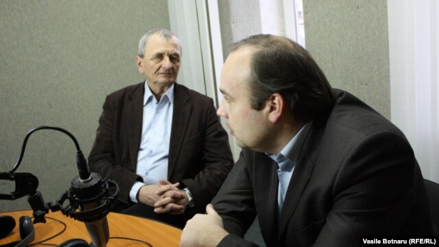Arcadie Barbăroşie şi Cornel Ciurea