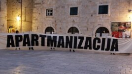 Protest protiv gradje na Srđu, foto: dubrovniknet.hr