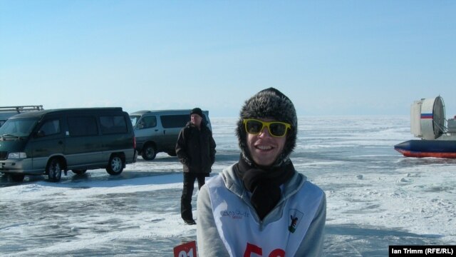 Tom at the half-way point.