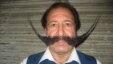Amir Muhammad Afridi sports a 30-centimeter mustache.