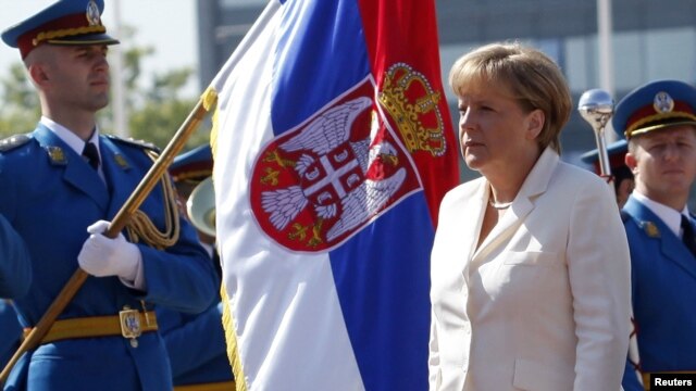 Angela Merkel u poseti Srbiji, avgust 2011