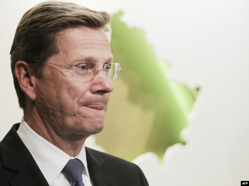 German Foreign Minister Guido Westerwelle says a no fly zone would prove 