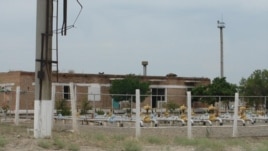 A Batken-area gas facility in southwestern Kyrgyzstan (undated)