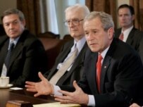 President Bush speaks at the White House on December 6 (epa)