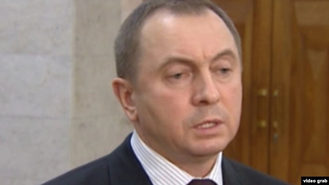 Belarusian Foreign Minister Uladzimer Makei