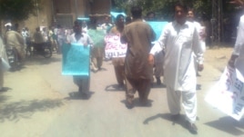Doctors have been on strike in Balochistan since last month.