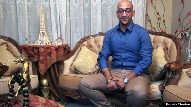 Samaritan Rafi Danfi is hoping to marry the Ukrainian woman he met online.
