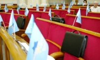 The Party of Regions section in the Verkhovna Rada (Ukrinform)