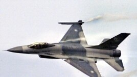 The F-16 is manufactured by America's Lockheed Martin.