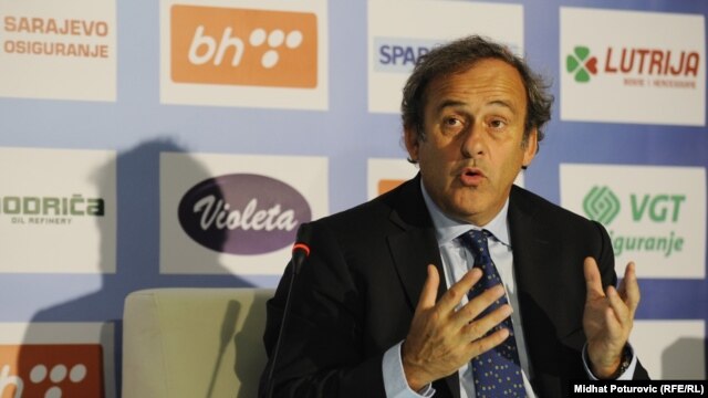 UEFA President Michel Platini