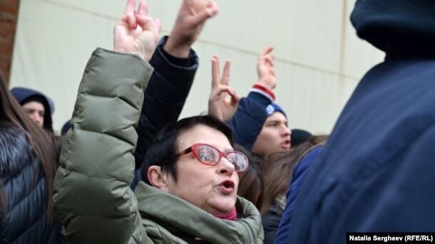 Chișinău, proteste, 13 noiembrie 2016