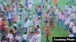 Celebrations marking a Hindu spring festival in Dushanbe turned sour this month after a number of young revelers claimed they had been arrested and abused by the police.