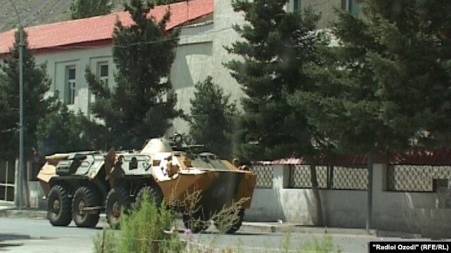 A street scene in Khorugh