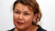 Джамиля Джакишева, жена Мухтара Джакишева, на пресс-конференции в Алматы. 22 июля 2009 года.