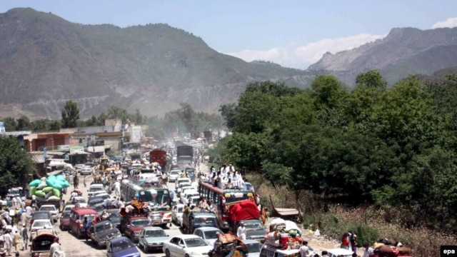 Nearly 2 million Pakistanis have the Malakand region in recent weeks.