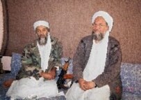 Bergen says Osama bin Laden (left) and Ayman al-Zawahri are still in charge (epa)
