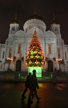 Russia -- Orthodox Christmas 2007