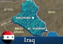 Iraq -- Al-Basrah map