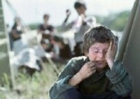 A Chechen refugee camp in Ingushetia (file photo) (AFP)