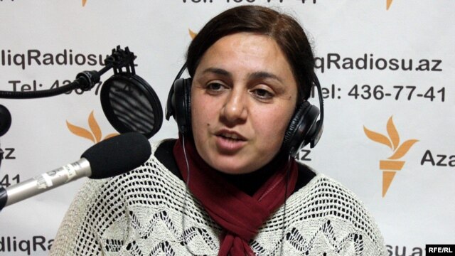 Malahat Nasibova, head of the Democracy and NGO's Development Resource Center (file photo)