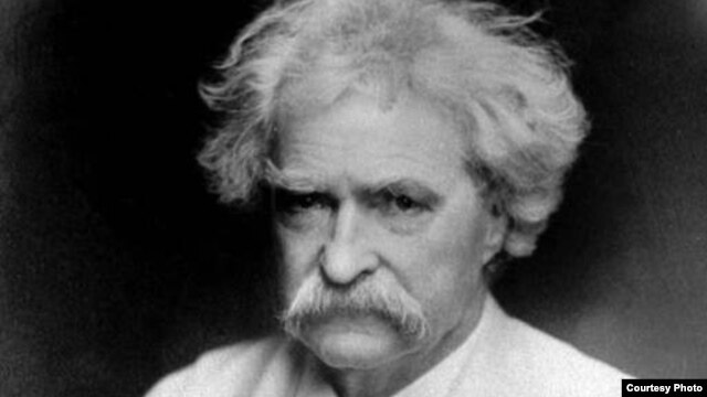Američki pisac Mark Twain (1835.- 1910.)