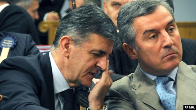 Svetozar Marović i Milo Đukanović