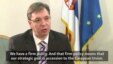 Serbian PM Vucic: 'Our Path Is The European Path'