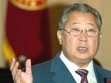 Kyrgyzstan -- President Kurmanbek Bakiev addresses the nation in Bishkek, 19Sep2007