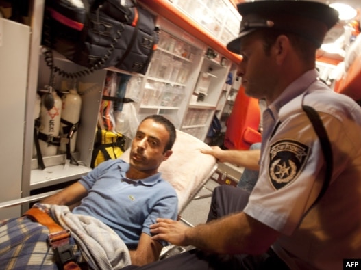  انتقال فرد مهاجم به سفارت ترکیه  در تل آویو به بیمارستان 