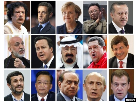 تصاویری از رهبران جهان همراه با 
وزیر امور خارجه ترکیه (نفر اول راست- ردیف دوم)
