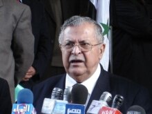 Iraq - Jalal Talabani, the Iraqi president, Baghdad 16 Feb. 2006