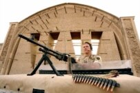 A British soldier in Lashkar Gah, the capital of Helmand Province (file photo) (AFP)