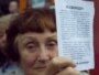 Участница акции "Стратегии-31" на Триумфальной площади в Москве, 31 августа 2010