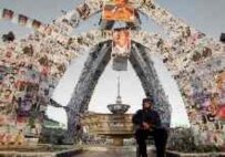 Campaign posters in Herat, Afghanistan, in September 2005 (epa)