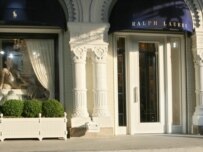 The newly opened Ralph Lauren store in Moscow (ITAR-TASS)