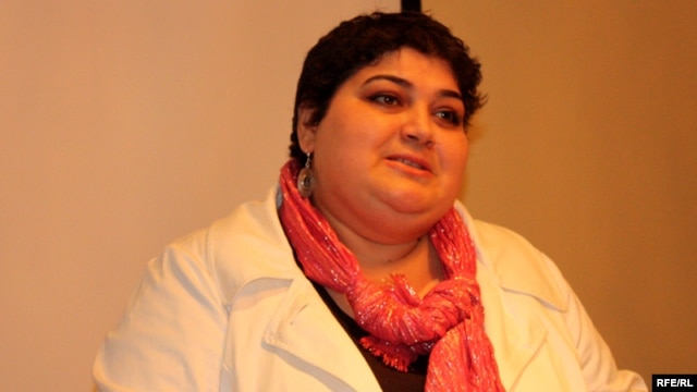 Khadija Ismayilova, a journalist with RFE/RL's Azerbaijani Service