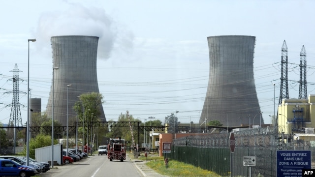 A nuclear plant in Pierrelatte, France, which is likely to remain resolutely in favor of nuclear power despite the events in Fukushima.