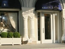 Russia - The newly-opened Ralph Lauren store in Moscow, 17May2007